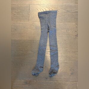 Gap gray girls tights sz 5-7 years old worn once EUC ret $39